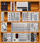 My sheltered Eurorack (copy) (copy) (copy)