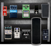 My inflamed Pedalboard