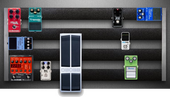 My streaky Pedalboard