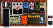 My shieldless Pedalboard