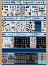 Intellijel 104hp 4U x4 (Planned)