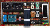 My slickered Pedalboard