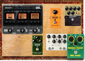 My brackish Pedalboard