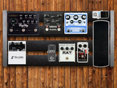 My unbranched Pedalboard