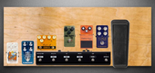 My cymose Pedalboard