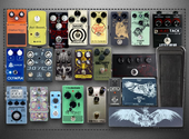 My ungilt Pedalboard