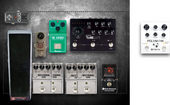 My unglazed Pedalboard