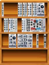 My flowered Eurorack