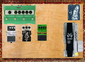 My corny Pedalboard