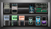 My sedate Pedalboard
