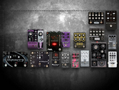 My clustered Pedalboard