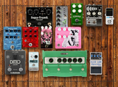 My obtuse Pedalboard