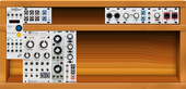 My beaded Eurorack