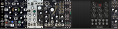 My unwiped Eurorack