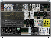 Oscillator+ Mixer (12 U 168 HP Doepfer A-100 Case)