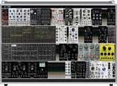Oscillator+ Mixer (12 U 168 HP Doepfer A-100 Case)