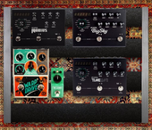 My gutta Pedalboard