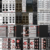 Buchla Death Trip 3/104 HP Skiff &amp; Pods