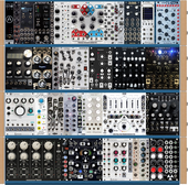 8 - Minibrute 2 + 4 x 104  - Braids BL Mix - Morpho Clouds - Oc  - 1