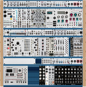 Intellijel 104hp 4U x3 (Archive 20180701)