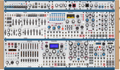 My begrimed Eurorack