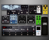 My labelled Pedalboard