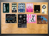 My shadowed Pedalboard