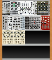 My aglow Eurorack