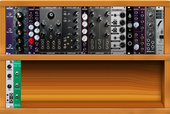 el cheapo rack (19" x 2 rows)