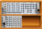 My bleached Eurorack