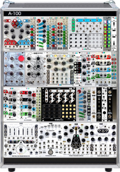 My mounted Eurorack