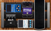 My zebrine Pedalboard
