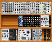 My studio rack a