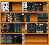 My bannered Eurorack