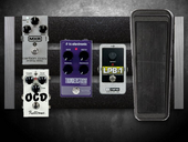 My clownish/waterfallish Pedalboard