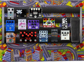 My outraged Pedalboard