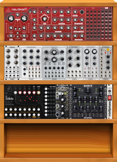 My purplish Eurorack