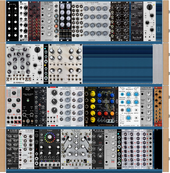 My sweated Eurorack