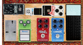 My brassy Pedalboard