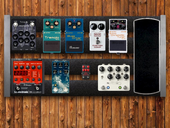 My vaguer Pedalboard