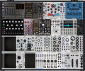 quad synth - 2 audio track crossfade system