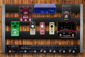 My fulgid Pedalboard