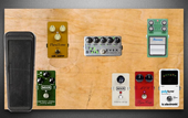 My cliquey Pedalboard