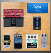 My unfiled Pedalboard