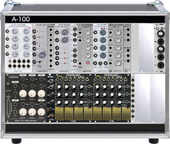 My bleached Eurorack