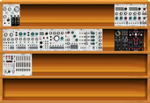 My flowered Eurorack