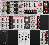 My inflamed Eurorack