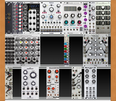 My sheltered Eurorack