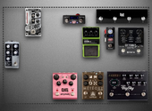 My slouchy Pedalboard