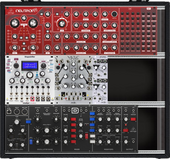 My weathered Eurorack